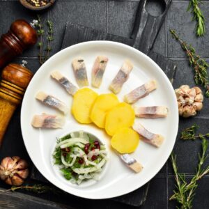 Оселедець з картоплею 150г