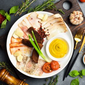Сало асорті 100г